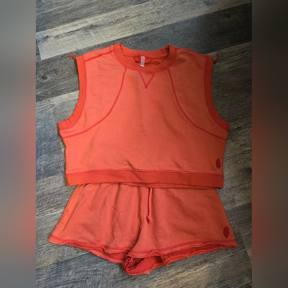 NWOT Free People Movement Time After Time Set In Flame - Picture 5 of 11